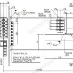 Structural steel erection drawings